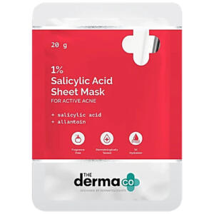THE DERMA CO SALICYCLIC ACID SHEET MASK 20G