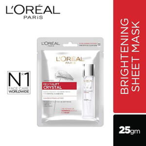 LOREAL PARIS REVITALIFT CRYSTAL MICRO ESSENCE SHEET MASK 25G