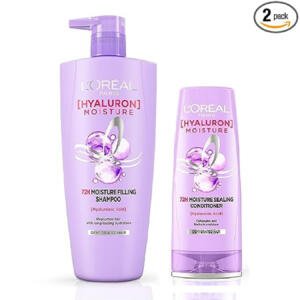 Loreal Paris Hyaluron Moisture 72H Hydrated Hair Combo
