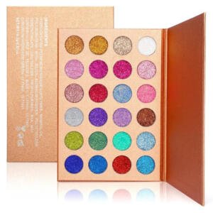 Delanci Pressed Glitter Eyeshadow Palette