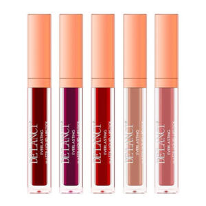 DELANCI LIQUID LIPSTICK SET OF 5