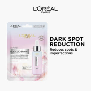 LOREAL GLYCOLIC-BRIGHT SERUM MASK 22G
