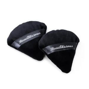 BEAUTILICIOUS PIZZA PUFF ( TRAINGLE BLACK) 2PC