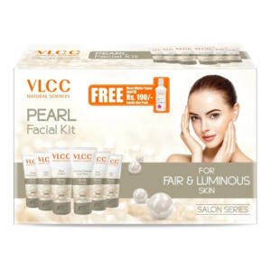 Vlcc Pearl Facial Kit For Fair & Luminous Skin