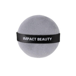 IMPACT BEAUTY FINGER ROUND SMALL PUFF 1PCS - GRAY