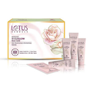 LOTUS RADIANT BRIDAL GLOW FACIAL KIT
