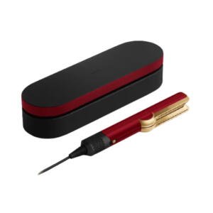 Dyson Airstrait straightener (Red velvet and gold)