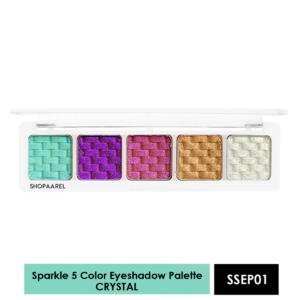 Shopaarel 5 Color Sparkle Eyeshadow Palette