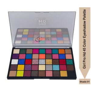 Gorgeous Girl Pro Hd 45 Color Eyeshadow Palette
