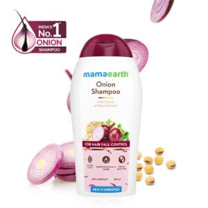 Mamaearth Onion Shampoo For Hair Fall Control