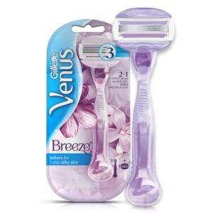 Gillette Venus Breeze Hair Removal RazorWith Avocado Oils & Freecia Scent