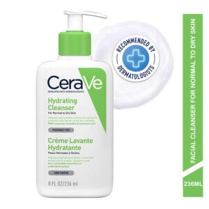 Cerave Hydrating Facial Cleanser For Normal To Dry Skin
