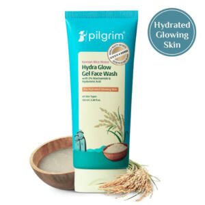 Pilgrim Rice Water Hydra Glow Gel Face Wash 100ML