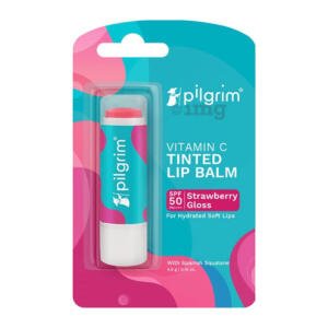 Pilgrim Vitamin C Tinted Lip Balm Spf 50 pa++++ 4.5g