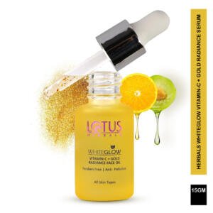 Lotus Herbals Whiteglow Vitamin-C + Gold Radiance Serum
