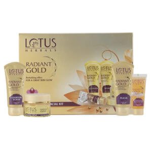 Lotus Radiant Gold Cellular Glow Facial Kit 37G*4N
