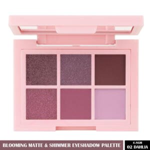 Mars Blooming Matte & Shimmer Eyeshadow Palette 4.8Gm